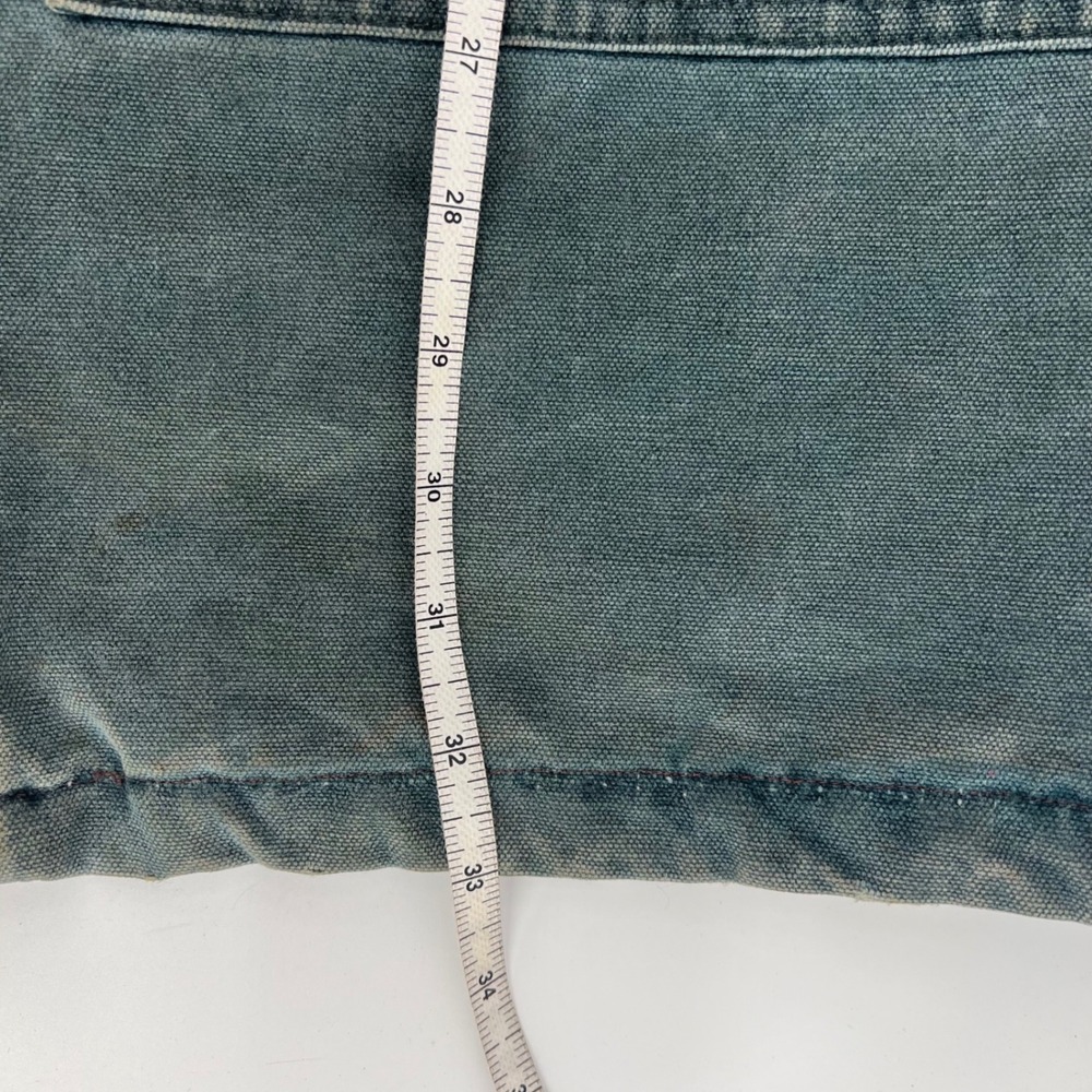 Carhartt Arctic Traditional Coat Mens 2XL Teal Duck Canvas Quilted Work Jacket - Picture 16 of 16